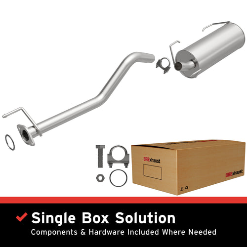 BRExhaust 1991-1995 Toyota Previa 2.4L Direct-Fit Exhaust System Kit 106-0324