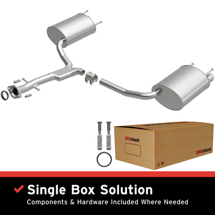 BRExhaust 2006-2013 Lexus IS250 2.5L | 2006-2013 Lexus IS350 3.5L Direct-Fit Exhaust System Kit 106-0327