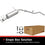 BRExhaust 1995 Nissan Pickup 2.4L / 1990-1994 Nissan D21 2.4L Direct-Fit Exhaust System Kit 106-0349