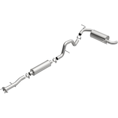 BRExhaust 2006 Hummer H3 3.5L | 2007 Hummer H3 Base 3.7L Direct-Fit Exhaust System Kit 106-0351