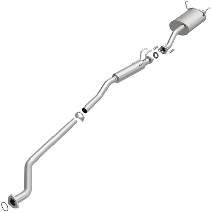 BRExhaust 2002-2006 Acura RSX Base 2.0L / 2002-2005 Honda Civic 2.0L Direct-Fit Exhaust System Kit 106-0358