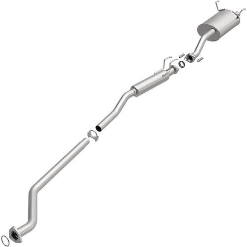 BRExhaust 2002-2006 Acura RSX Base 2.0L | 2002-2005 Honda Civic 2.0L Direct-Fit Exhaust System Kit 106-0358