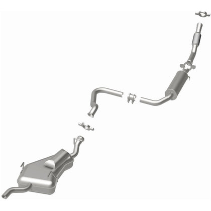 BRExhaust 1994-1998 Saab 900 2.0L / 1999-2002 Saab 9-3 2.0L Direct-Fit Exhaust System Kit 106-0382