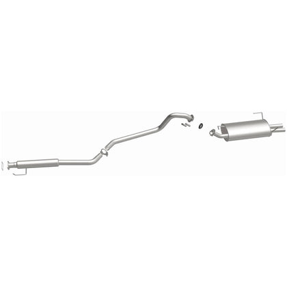 BRExhaust 2002-2006 Nissan Sentra 2.5L Direct-Fit Exhaust System Kit 106-0398