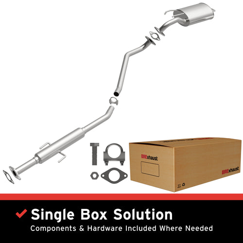 BRExhaust 2001-2006 Hyundai Elantra 2.0L Direct-Fit Exhaust System Kit 106-0399