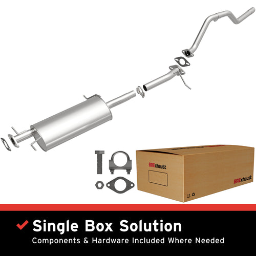 BRExhaust 2001-2002 Kia Sportage 2.0L Direct-Fit Exhaust System Kit 106-0403