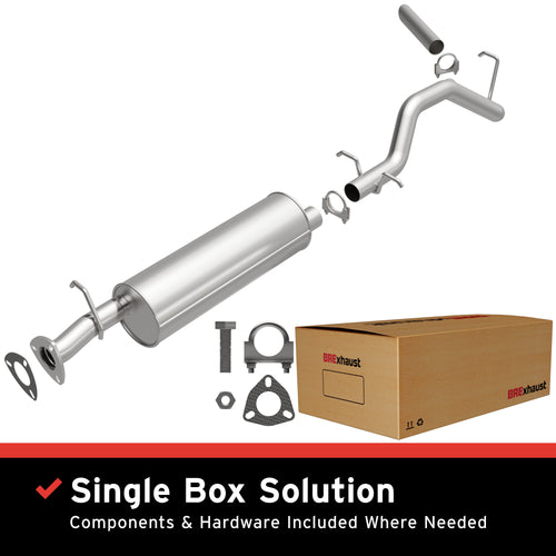 BRExhaust 1996-1999 Chevrolet Astro 4.3L / 1996-1999 GMC Safari 4.3L Direct-Fit Exhaust System Kit 106-0417