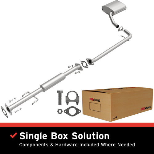 BRExhaust 2006-2010 Hyundai Sonata 2.4L Direct-Fit Exhaust System Kit 106-0424