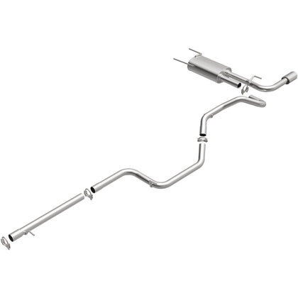BRExhaust 2010-2013 Mazda 3 2.0L Direct-Fit Exhaust System Kit 106-0430