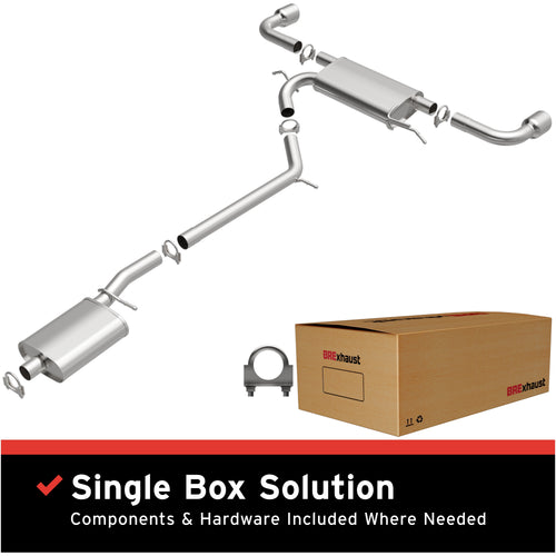 BRExhaust Direct-Fit Exhaust System Kit 106-0447