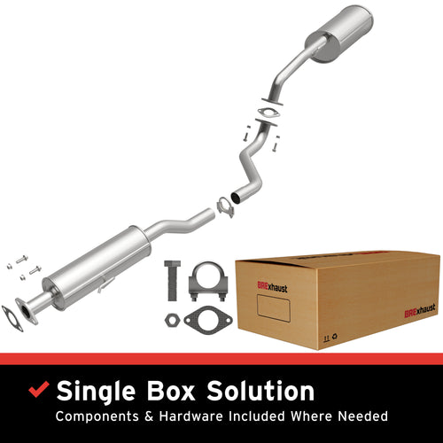 BRExhaust 2011-2013 Kia Forte 2.0L Direct-Fit Exhaust System Kit 106-0448