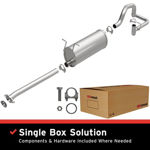 BRExhaust 2004-2011 Ford Ranger 2.3L | 2005-2009 Mazda B2300 2.3L Direct-Fit Exhaust System Kit 106-0462