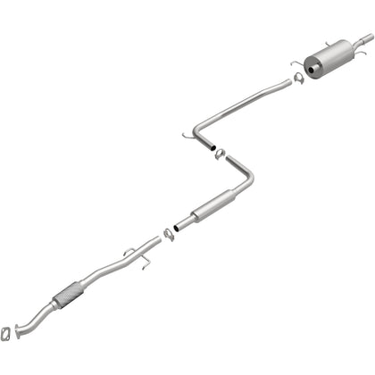 BRExhaust 1997-2003 Ford Escort 2.0L | 1997-1999 Mercury Tracer 2.0L Direct-Fit Exhaust System Kit 106-0468