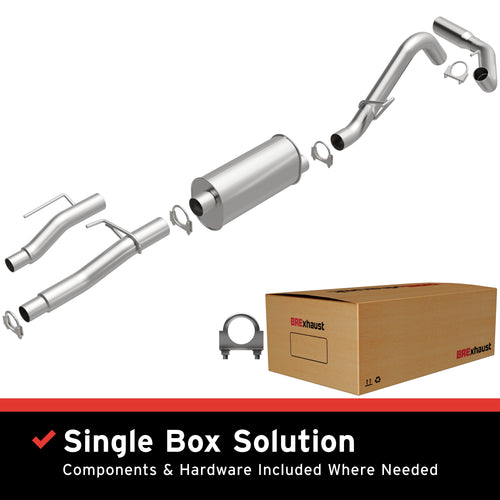 BRExhaust 2009-2010 Ford F-150 5.4L | 2009-2010 Ford F-150 4.6L Direct-Fit Exhaust System Kit 106-0515