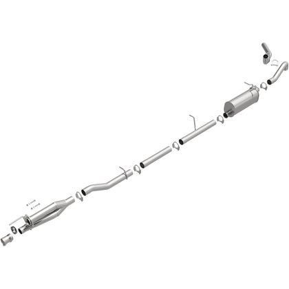 BRExhaust 2011-2016 Ford F-250 Super Duty 6.2L / 2011-2016 Ford F-350 Super Duty 6.2L Direct-Fit Exhaust System Kit 106-0522