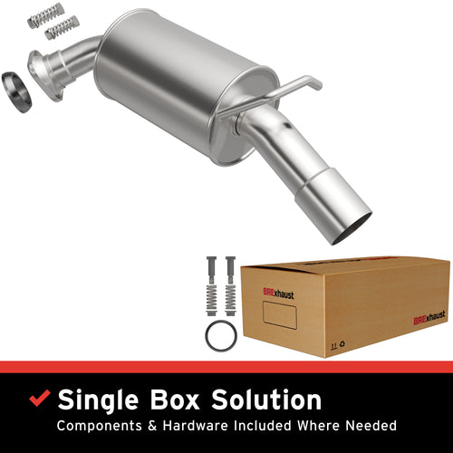 BRExhaust 2008-2010 Toyota Highlander 3.3L / 2008-2013 Toyota Highlander 3.5L Direct-Fit Exhaust System Kit 106-0543