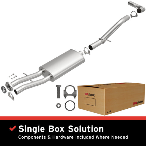 BRExhaust 2002-2006 Cadillac Escalade 6.0L / 2001-2006 GMC Yukon 6.0L Direct-Fit Exhaust System Kit 106-0549