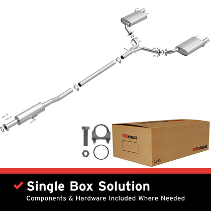BRExhaust 2007-2012 Lexus ES350 3.5L / 2007-2011 Toyota Camry 3.5L Direct-Fit Exhaust System Kit 106-0557