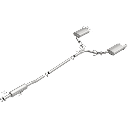 BRExhaust 2007-2012 Lexus ES350 3.5L / 2007-2011 Toyota Camry 3.5L Direct-Fit Exhaust System Kit 106-0557