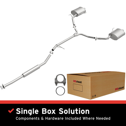 BRExhaust 2003-2005 Honda Accord 3.0L Direct-Fit Exhaust System Kit 106-0573