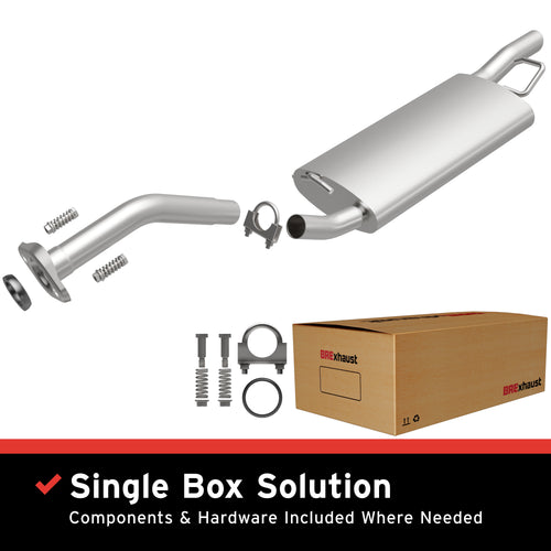 BRExhaust 2009-2013 Toyota Corolla S 1.8L Direct-Fit Exhaust System Kit 106-0577