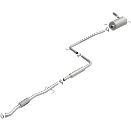 BRExhaust 1997-1999 Ford Escort 2.0L | 1997-1999 Mercury Tracer 2.0L Direct-Fit Exhaust System Kit 106-0581