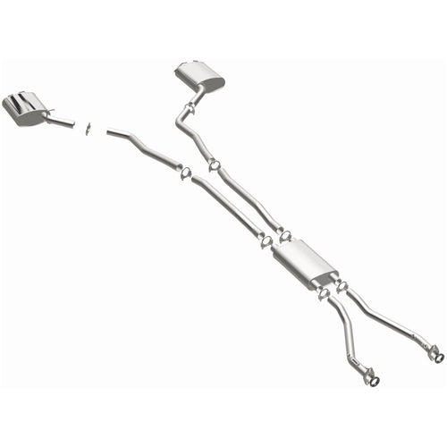 BRExhaust 2005-2007 Cadillac STS 3.6L | 2004-2007 Cadillac CTS 3.6L Direct-Fit Exhaust System Kit 106-0586