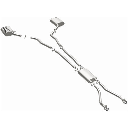 BRExhaust 2005-2007 Cadillac STS 3.6L / 2004-2007 Cadillac CTS 3.6L Direct-Fit Exhaust System Kit 106-0586
