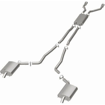 BRExhaust 2005-2007 Cadillac STS 3.6L / 2004-2007 Cadillac CTS 3.6L Direct-Fit Exhaust System Kit 106-0586