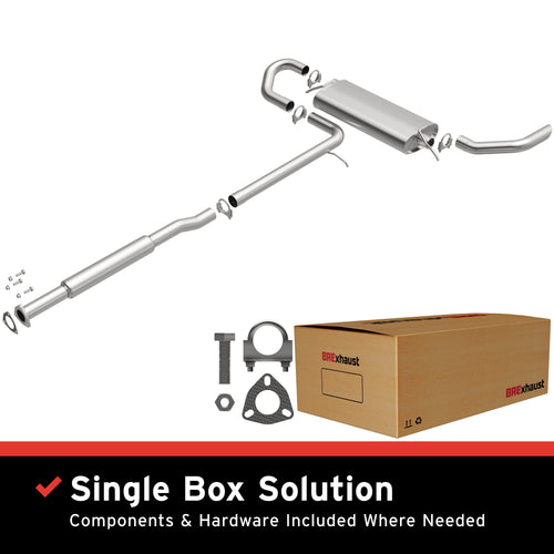 BRExhaust 2007-2009 Chevrolet Equinox 3.4L | 2007-2009 Pontiac Torrent 3.4L Direct-Fit Exhaust System Kit 106-0594