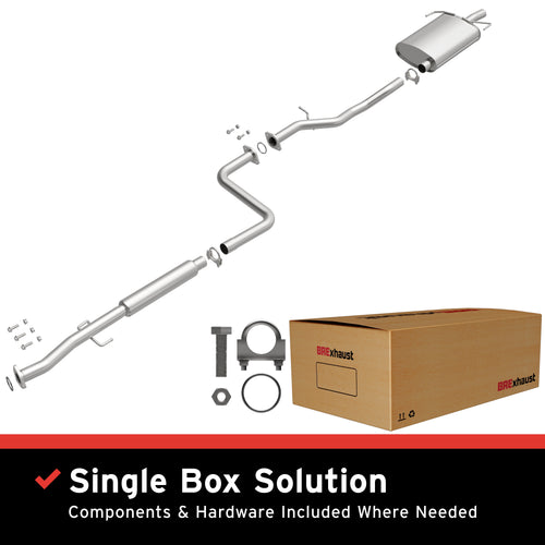 BRExhaust 1997-1999 Acura CL 3.0L Direct-Fit Exhaust System Kit 106-0603