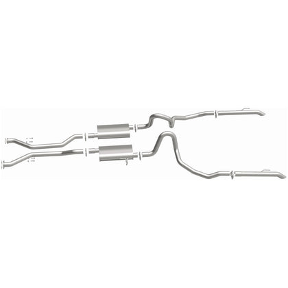 BRExhaust 2003-2011 Ford Crown Victoria 4.6L / 2003-2011 Mercury Grand Marquis 4.6L Direct-Fit Exhaust System Kit 106-0618