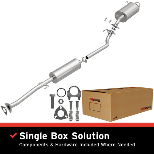 BRExhaust 2012-2016 Honda CR-V 2.4L Direct-Fit Exhaust System Kit 106-0621