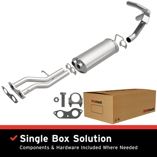 BRExhaust 1996-1999 Chevrolet Tahoe 5.7L | 1996-1997 GMC Yukon 5.7L Direct-Fit Exhaust System Kit 106-0625