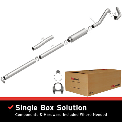 BRExhaust 2003-2007 Dodge Ram 2500 5.9L / 2003-2007 Dodge Ram 3500 5.9L Direct-Fit Exhaust System Kit 106-0630
