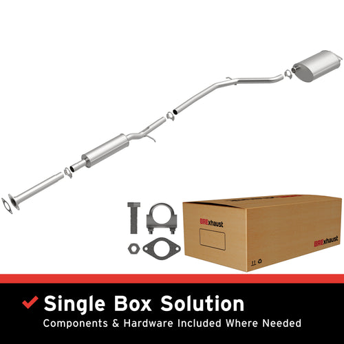 BRExhaust 2008-2012 Ford Taurus 3.5L | 2008-2009 Mercury Sable 3.5L Direct-Fit Exhaust System Kit 106-0639
