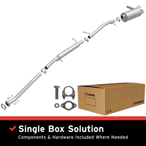 BRExhaust 1999-2002 Mercury Villager 3.3L / 1999-2002 Nissan Quest 3.3L Direct-Fit Exhaust System Kit 106-0641