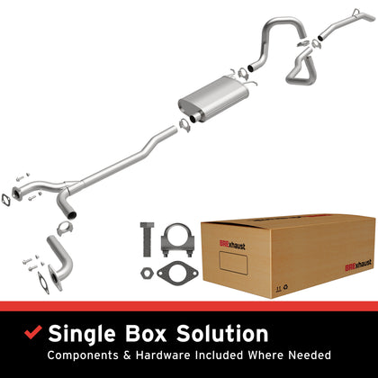 BRExhaust 1995-1997 Ford Crown Victoria 4.6L | 1995-1997 Mercury Grand Marquis 4.6L Direct-Fit Exhaust System Kit 106-0690