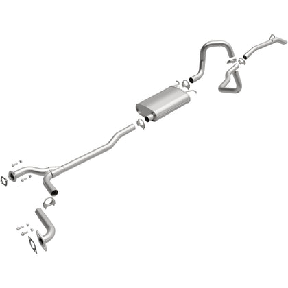 BRExhaust 1995-1997 Ford Crown Victoria 4.6L | 1995-1997 Mercury Grand Marquis 4.6L Direct-Fit Exhaust System Kit 106-0690