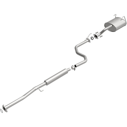 BRExhaust 1992-1993 Honda Civic DX 1.5L Direct-Fit Exhaust System Kit 106-0695