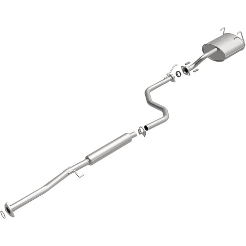BRExhaust 1992-1993 Honda Civic DX 1.5L Direct-Fit Exhaust System Kit 106-0695