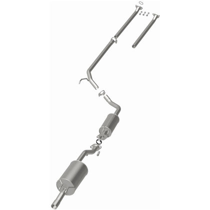 BRExhaust 2006-2011 Honda Civic 1.8L Direct-Fit Exhaust System Kit 106-0719