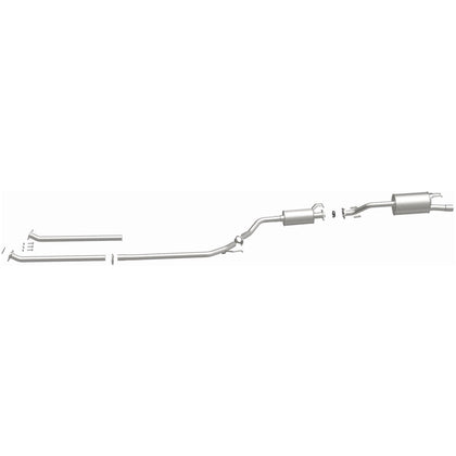 BRExhaust 2006-2011 Honda Civic 1.8L Direct-Fit Exhaust System Kit 106-0719