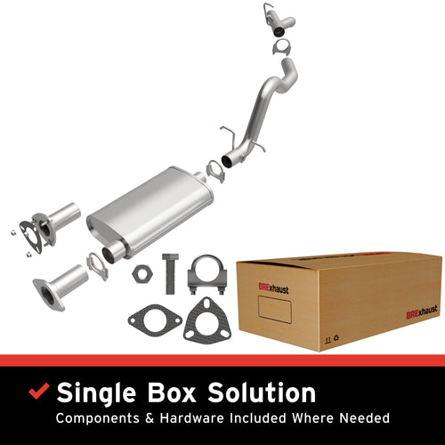 BRExhaust 1996-2005 Chevrolet Blazer 4.3L / 1996-2002 GMC Jimmy 4.3L Direct-Fit Exhaust System Kit 106-0720
