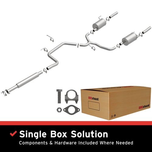 BRExhaust 2000-2005 Chevrolet Monte Carlo SS 3.8L | 1997-2002 Pontiac Grand Prix 3.8L Direct-Fit Exhaust System Kit 106-0725