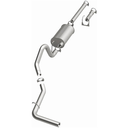 BRExhaust 1992-1996 Dodge Dakota 5.2L / 1992-1996 Dodge Dakota 3.9L Direct-Fit Exhaust System Kit 106-0732