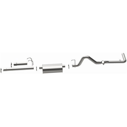 BRExhaust 1992-1996 Dodge Dakota 5.2L / 1992-1996 Dodge Dakota 3.9L Direct-Fit Exhaust System Kit 106-0732