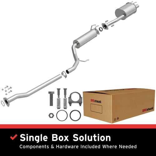 BRExhaust 2006-2011 Honda Civic 2.0L Direct-Fit Exhaust System Kit 106-0743
