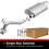 BRExhaust 2014-2019 Toyota Corolla 1.8L Direct-Fit Exhaust System Kit 106-0749
