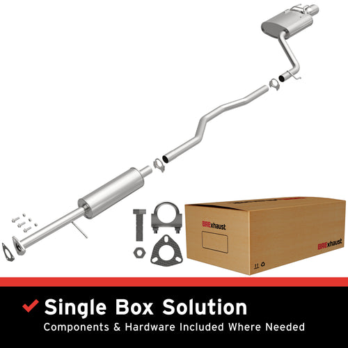 BRExhaust 2013-2017 Honda Accord 2.4L Direct-Fit Exhaust System Kit 106-0752